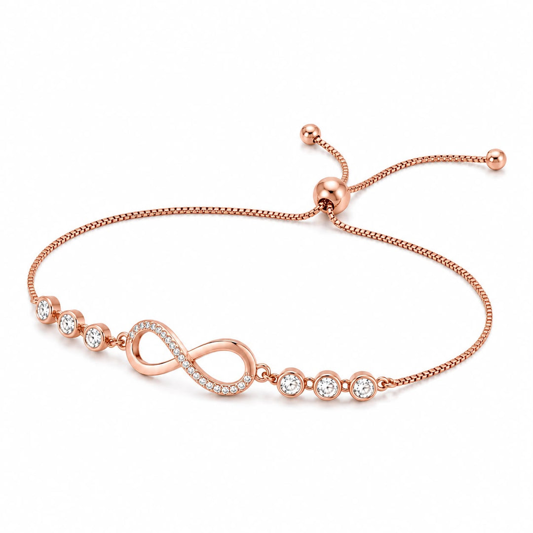 Infinite Radiance Rose Gold Bracelet