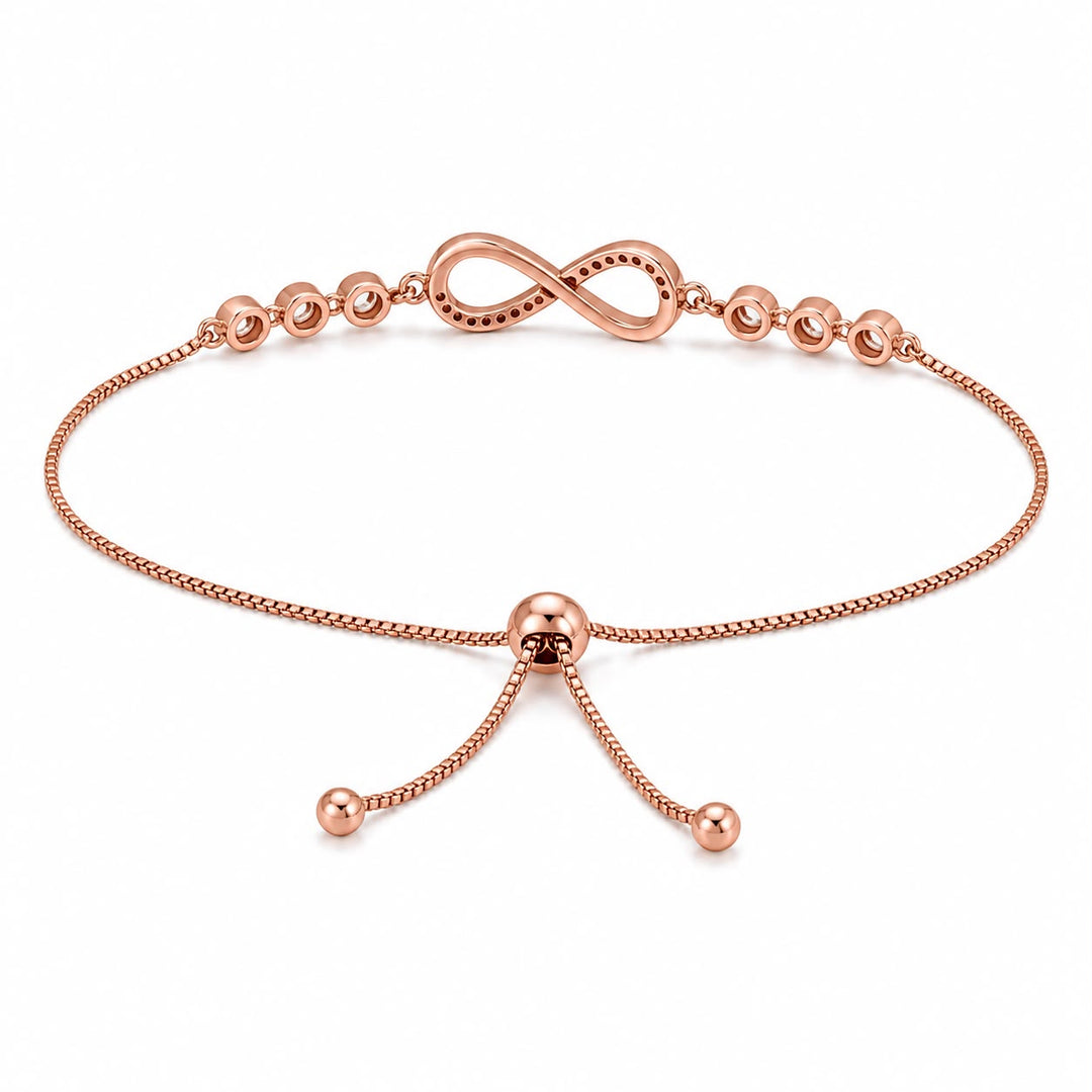 Infinite Radiance Rose Gold Bracelet