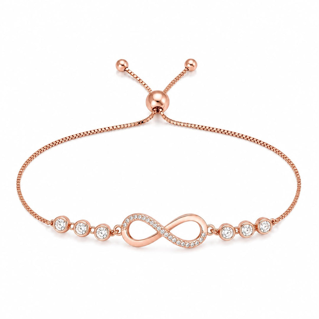 Infinite Radiance Rose Gold Bracelet