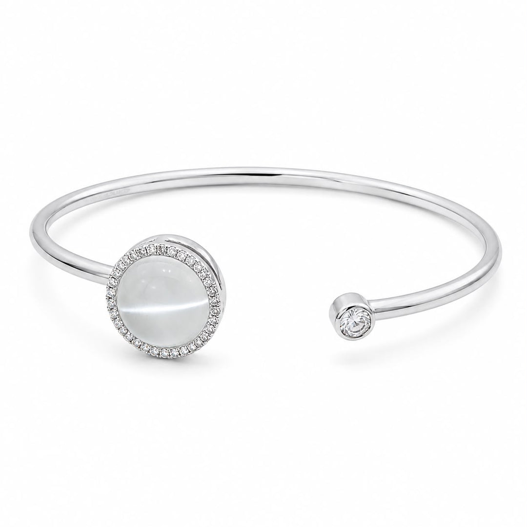 Luna Cat’s Eye Halo Open Cuff