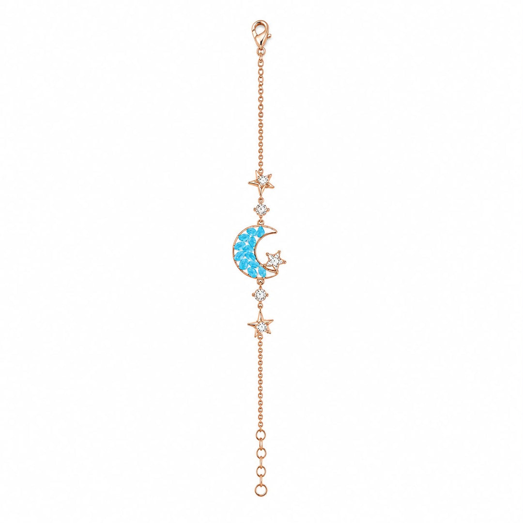 Lunar Blossom Celestial Bracelet