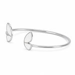 Load image into Gallery viewer, Flora Enamel Open Cuff Bangle
