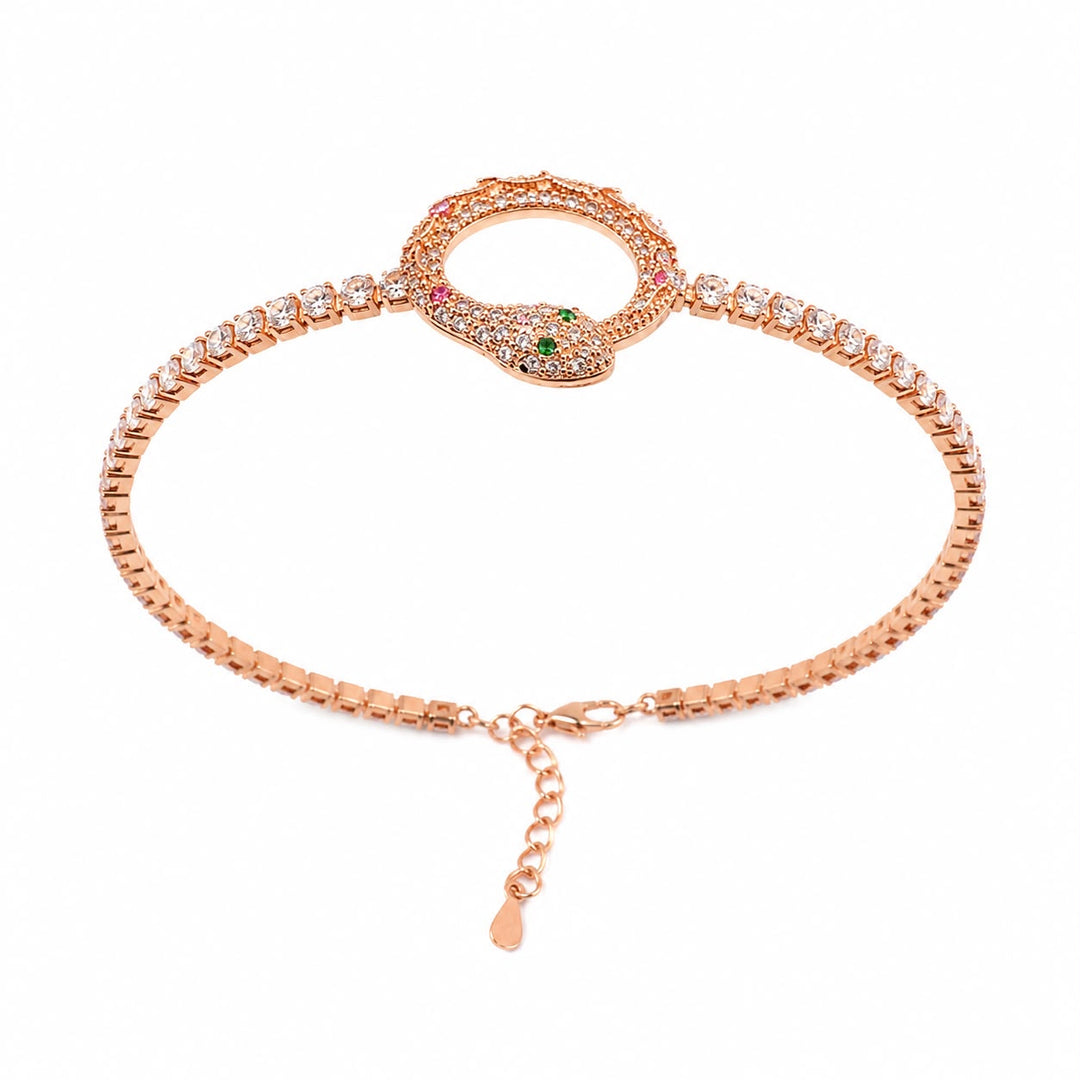 Serpentine Allure Pavé & Tennis Combination Bracelet