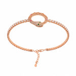 Load image into Gallery viewer, Serpentine Allure Pavé &amp; Tennis Combination Bracelet
