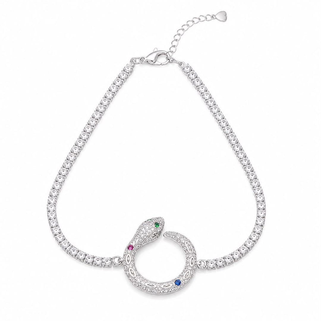 Serpentine Allure Pavé Tennis Bracelet