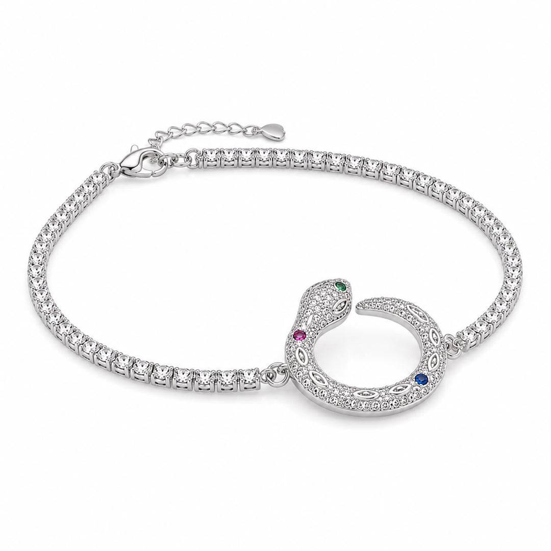 Serpentine Allure Pavé Tennis Bracelet