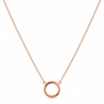 Load image into Gallery viewer, Aura Minimalist Open Circle Necklace
