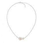 Load image into Gallery viewer, Blossoming Elegance Dual-Flower Tennis Necklace
