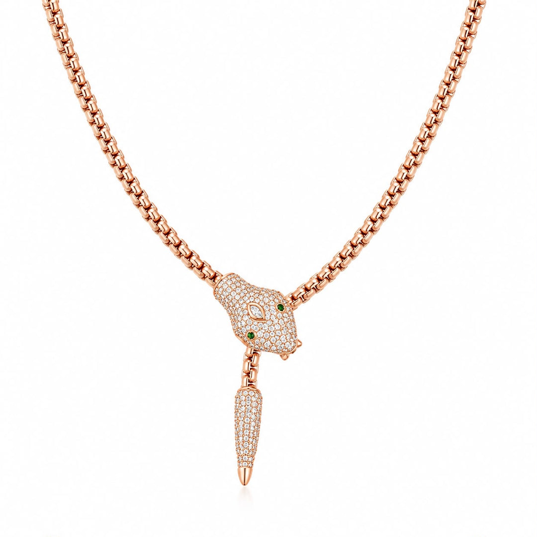 Serpent’s Allure Pavé Chain