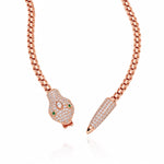 Load image into Gallery viewer, Serpent’s Allure Pavé Chain
