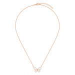 Load image into Gallery viewer, Ethereal Butterfly Rose Gold Pendant Necklace
