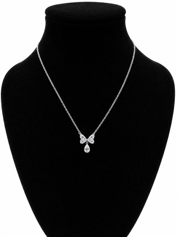 Silver Butterfly Drop Dokiya
