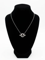 Load image into Gallery viewer, Celestial Orbit Silver Pendant Necklace
