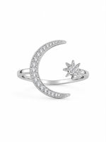 Load image into Gallery viewer, Moon &amp; Star Ring

