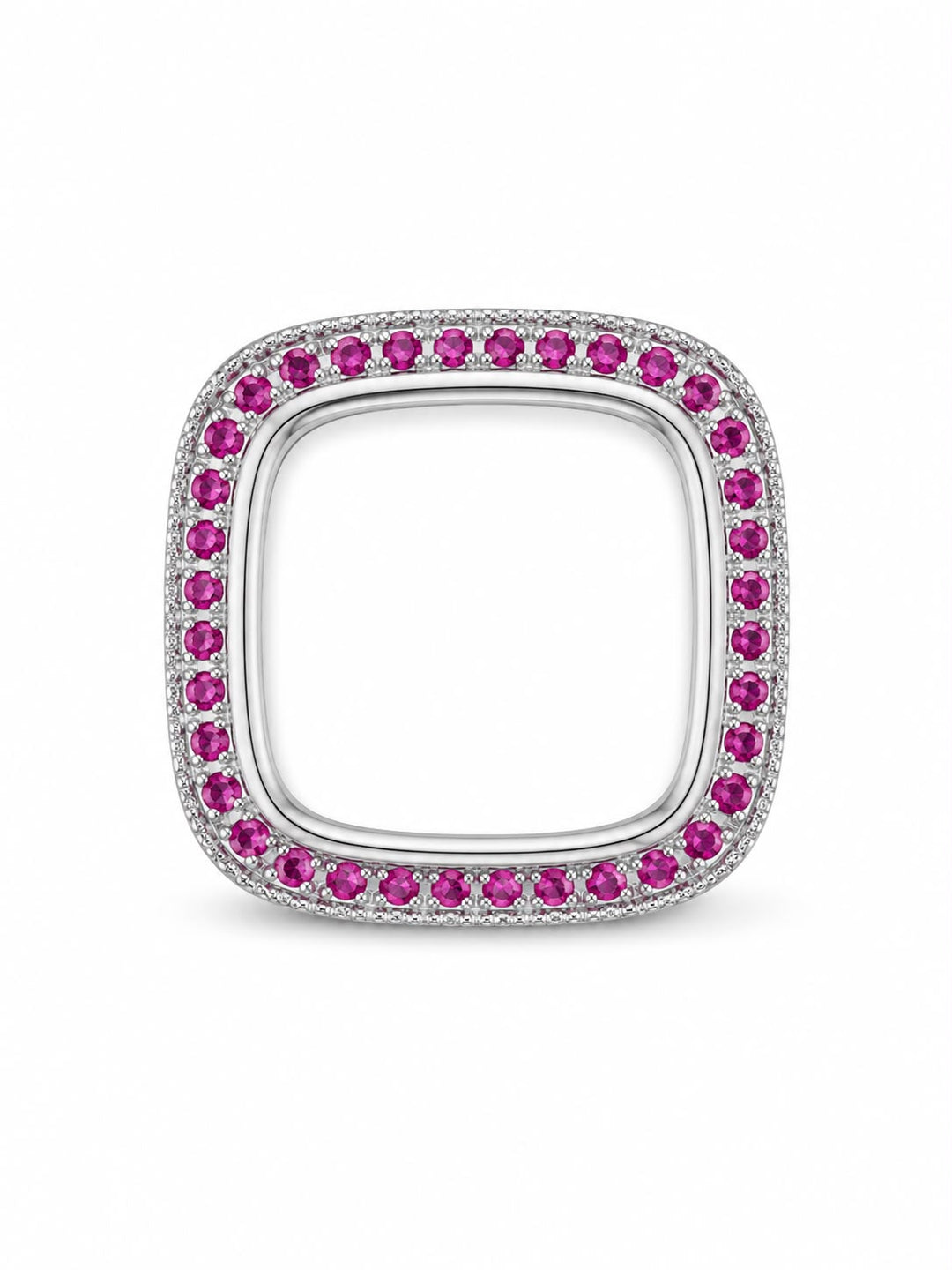 Magenta Mosaic Geometric Statement Band
