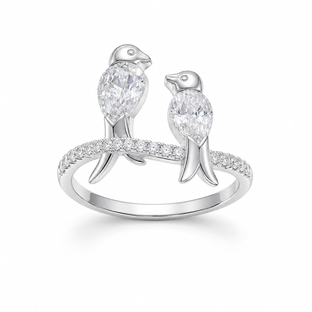 Eternal Lovebirds Ring