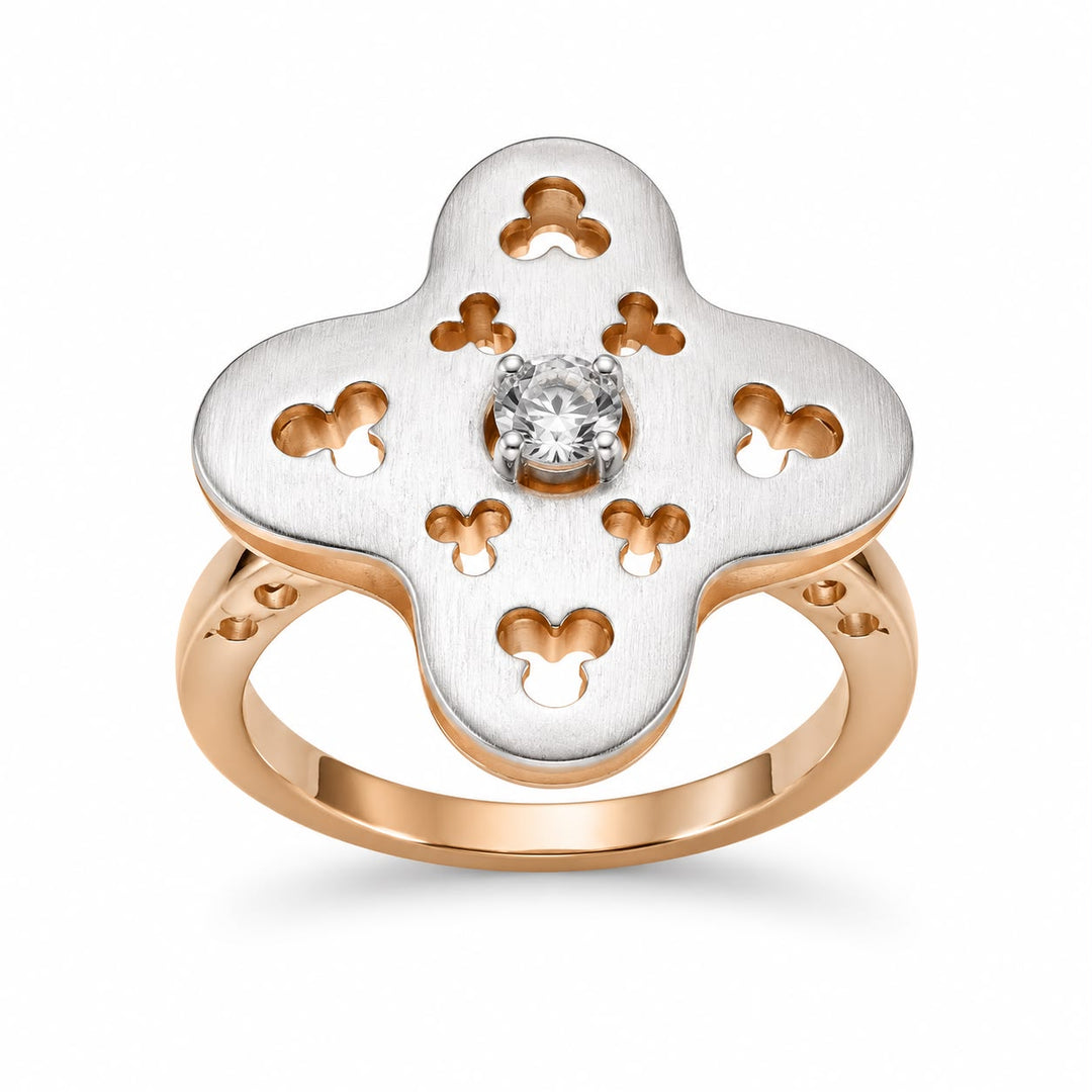 Clover Bloom Statement Ring