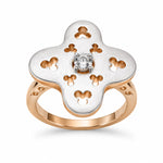 Load image into Gallery viewer, Clover Bloom Statement Ring
