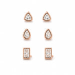 Load image into Gallery viewer, Trinity Geometric Stud Set
