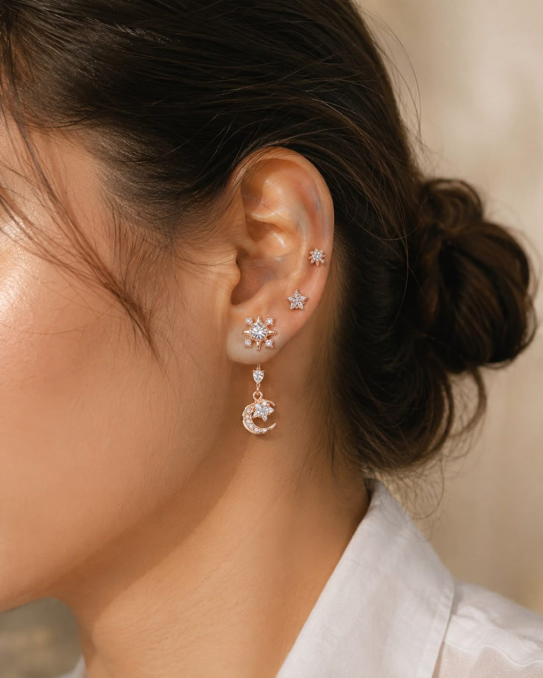 Celestial Stardust Earpiece Set