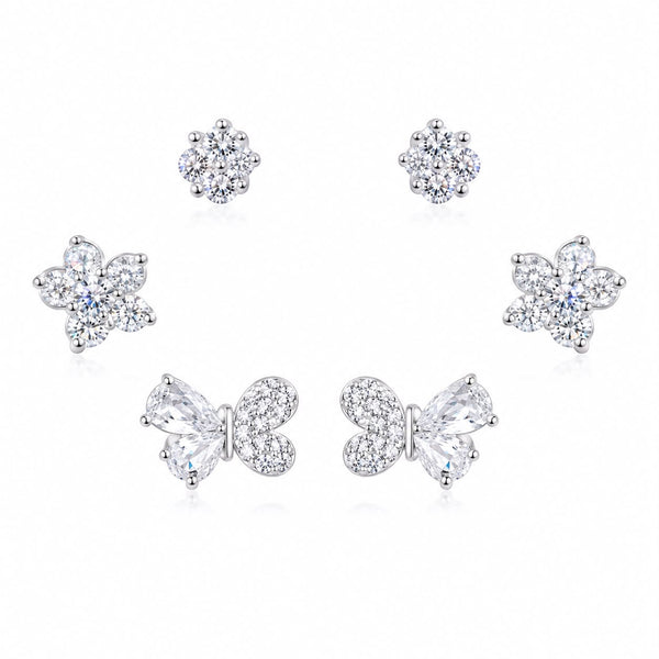 Flutter & Shine Studs Set