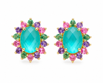 Load image into Gallery viewer, Jardin Royale Stud Earrings
