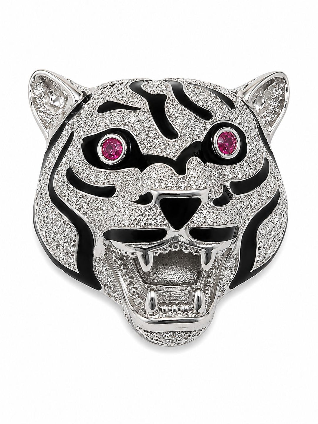The Fierce Majestic Tiger Statement Brooch