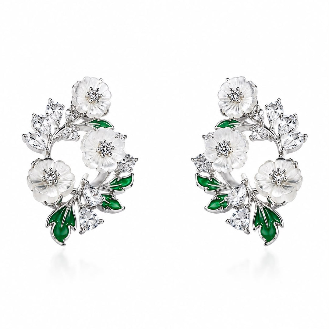 Enchanted Blossom & Vine Pendant Set