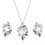 Load image into Gallery viewer, Enchanted Blossom &amp; Vine Pendant Set
