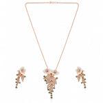 Load image into Gallery viewer, Blooming Flora Cascade Pendant Set
