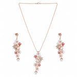 Load image into Gallery viewer, Enchanted Garden Cascade Pendant &amp; Earring Set
