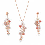Load image into Gallery viewer, Enchanted Garden Cascade Pendant &amp; Earring Set
