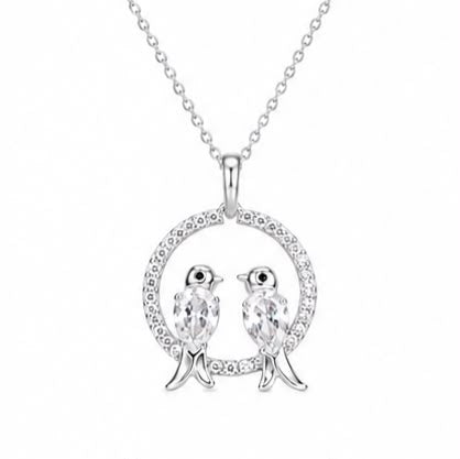 Eternal Lovebirds Pendant Set
