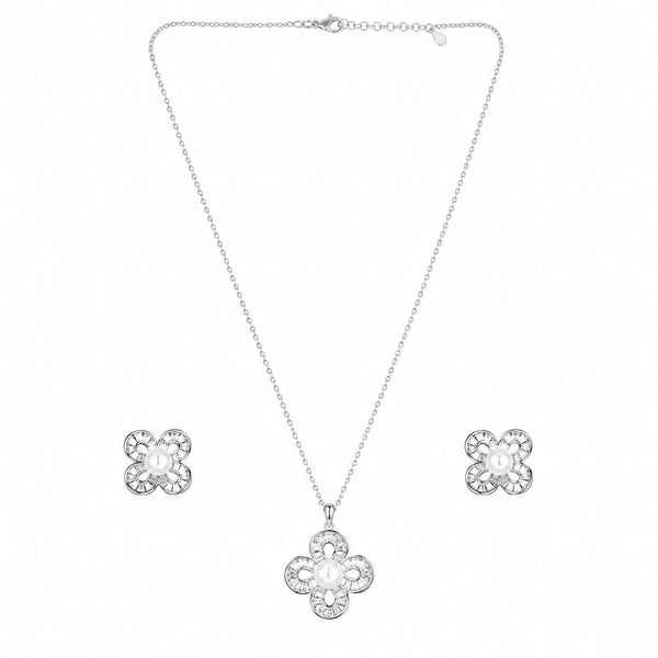 Radiant Bloom Pearl Set