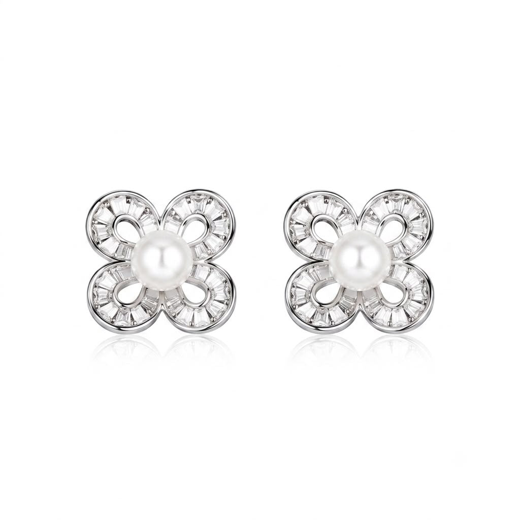 Radiant Bloom Pearl Set