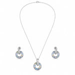 Load image into Gallery viewer, Aurora Halo Iridescent Jewelry Set
