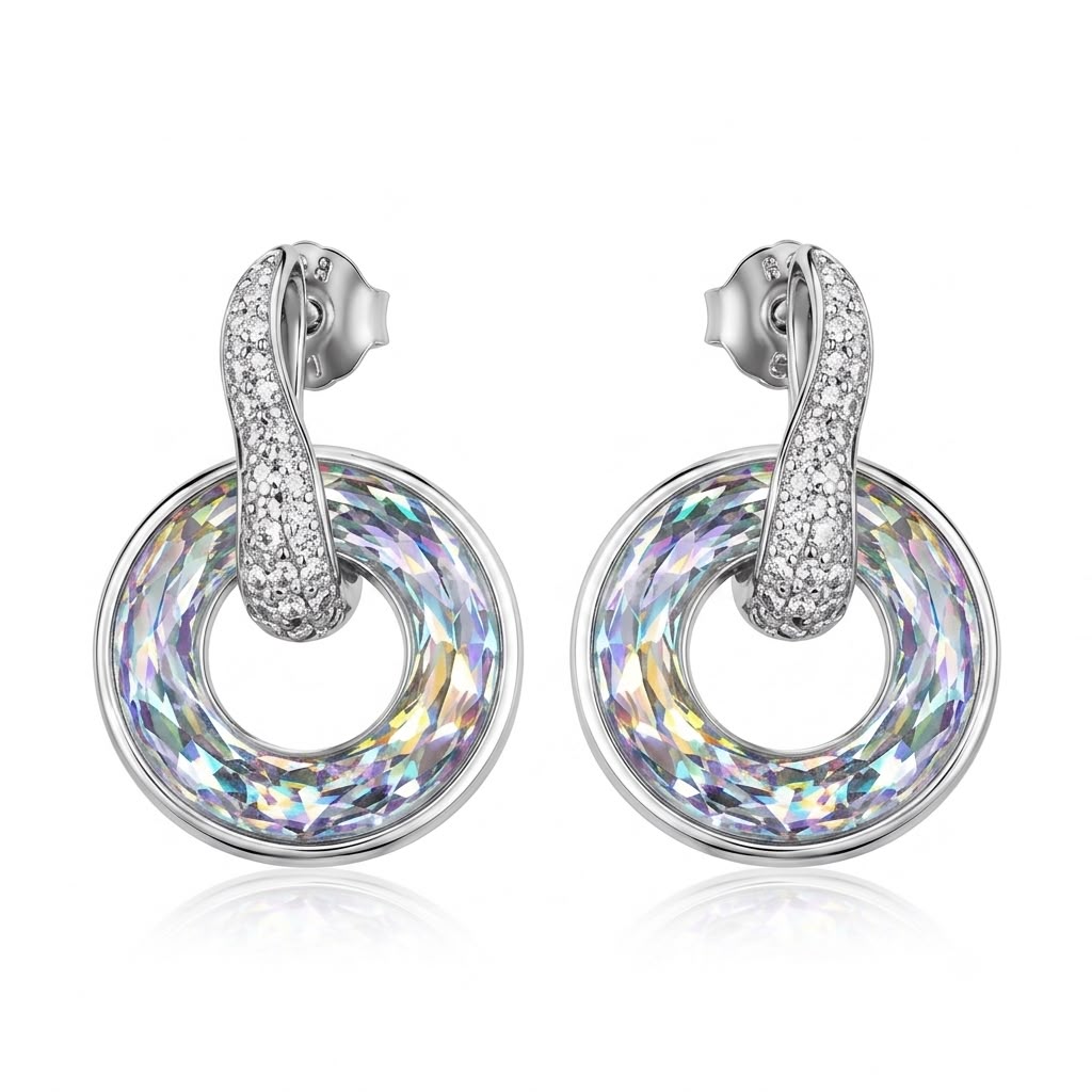 Aurora Halo Iridescent Jewelry Set