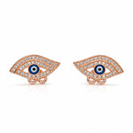 Load image into Gallery viewer, Mystic Protection Evil Eye Pendant &amp; Earring Set
