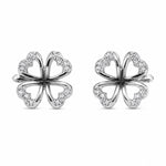 Load image into Gallery viewer, Luminescent Clover Pendant &amp; Earring Set
