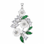Load image into Gallery viewer, Enchanted Blossom &amp; Vine Pendant Set
