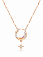 Load image into Gallery viewer, Celestia Orbit Pendant Necklace
