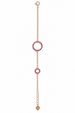 Load image into Gallery viewer, Roselle Circle Bracelet
