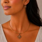 Load image into Gallery viewer, Regalia Fleur Pendant Set
