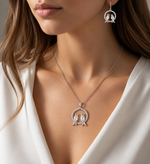 Load image into Gallery viewer, Eternal Lovebirds Pendant Set
