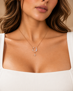 Load image into Gallery viewer, Celestia Orbit Pendant Necklace
