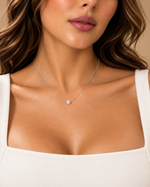 Load image into Gallery viewer, Lunara Pearl Orb Necklace
