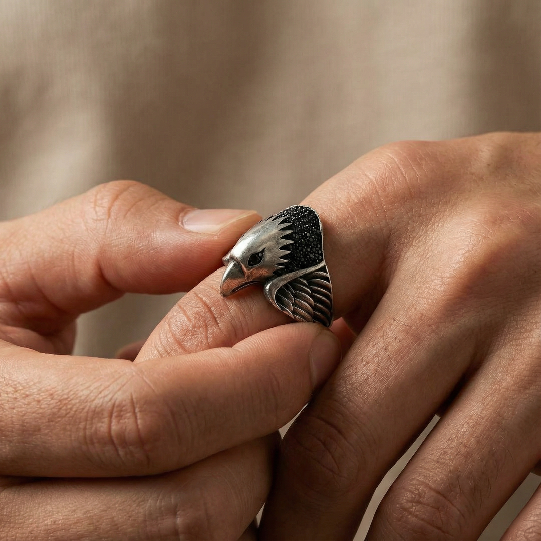 EAGLE HEAD RING