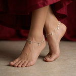 Load image into Gallery viewer, EIFFEL CHARM ANKLET
