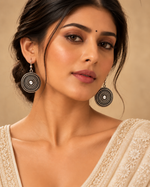 Load image into Gallery viewer, Aavira Concentric Earrings
