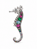 Load image into Gallery viewer, Chroma-Marine Seahorse Brooch
